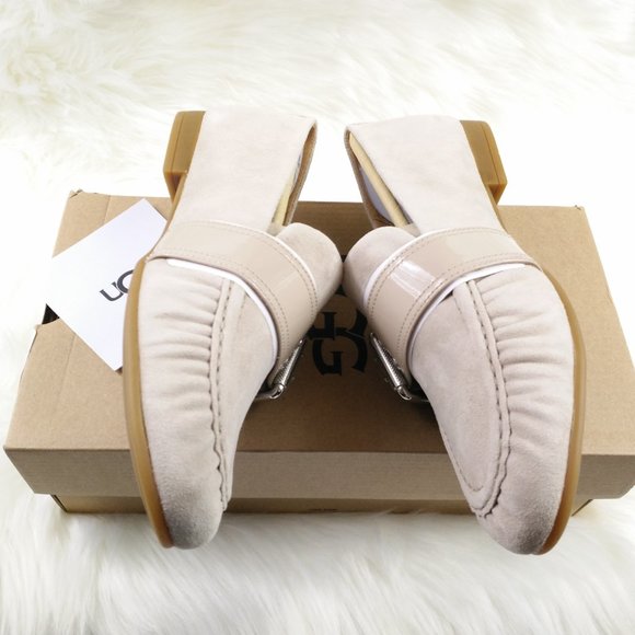 UGG Women's Tan Loafers with Buckle - Picture 3 of 10